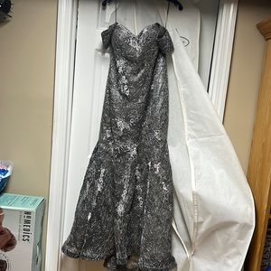 Silver gown